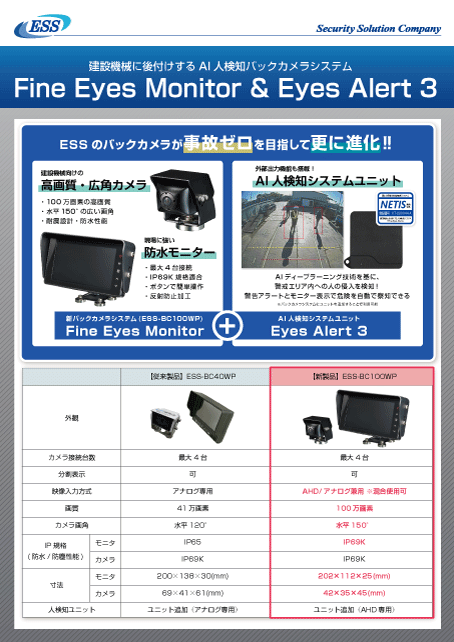 ESS-100WP/Eyes Alert 3