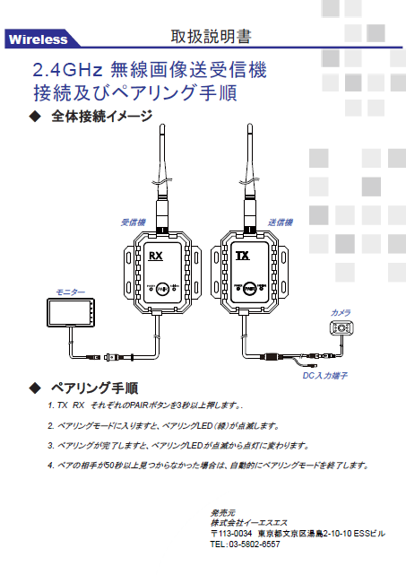 ESS-TRX24 マニュアル